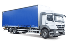 Car Hire March - 26 Tonne Curtain Side Truck - Truck hire March