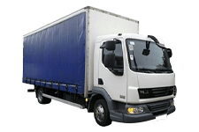 Car Hire March - 7.5 Tonne Curtain Side Truck - Truck hire March