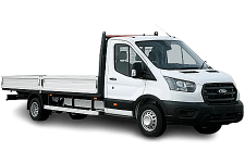 Car Hire March - Ford Transit Dropside Van - Van hire March